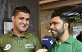 Elder Dayán y Lucas Dangond.