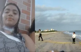 Inés Rafaela Álvarez Pérez fue hallada en esta playa de Riohacha. 