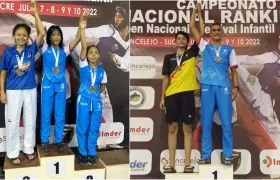 Medallistas del Atlántico. 