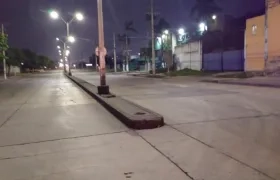 La Vía 40 en el tramo entre las calles 79 y 72 fue cerrada por varios minutos.
