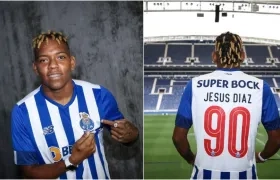 Jesús Díaz, jugador del Porto. 