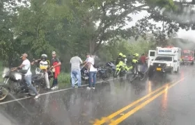 Lugar del accidente
