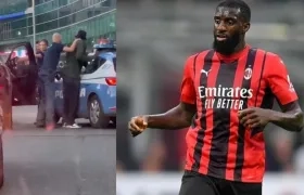 Tiemoue Bakayoko fue detenido el centro de Milán. 