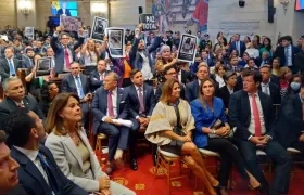 Aspecto de la instalación del Congreso este 20 de julio.