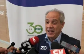 El gerente de la empresa Monómeros, Guillermo Rodríguez.