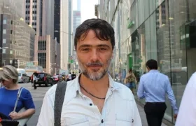 El músico y componente de la colombiana Bomba Estéreo, Simón Mejía.