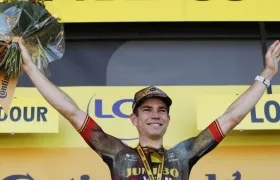 Van Aert ganó la contrarreloj