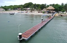 Uno de los embarcaderos puestos al servicio.