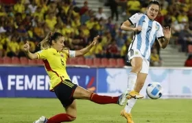 Daniela Montoya, jugadora de Colombia. 