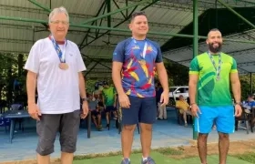 Kevin Donado, tirador del Atlántico. 