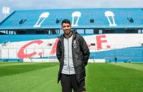 Luis Suárez, atacante uruguayo. 