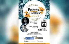 ‘Poetas bajo palabra’.