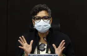 Magistrada de la JEP, Nadiezhda Natazaha Henríquez.