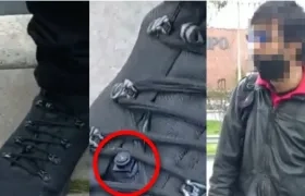 Captura de pantalla del video de la denunciante. 