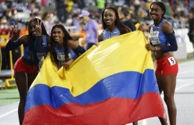 Laura Martínez, Melany Bolaño, María Murillo y Marlet Ospino.