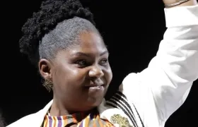 Vicepresidenta electa de Colombia, Francia Márquez. 