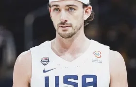 David Stockton, jugador de la selección Estados Unidos. 