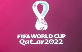 Logo del Mundial de Catar 2022. 
