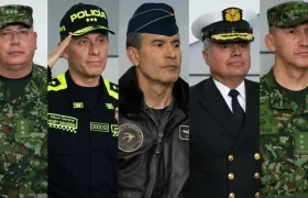 Esta es la nueva cúpula de las Fuerzas Militares y de Policía