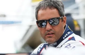 Juan Pablo Montoya, piloto colombiano. 
