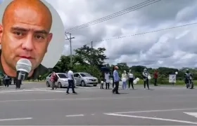 La jornada en Chochó para pedir justicia y que sea capturado el coronel Bernjamín Nuñez.