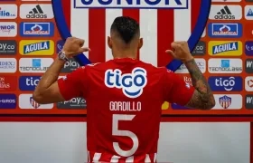 El volante Yeison Gordillo.