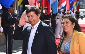Pedro Castillo y Lilia Paredes