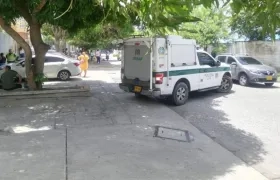 Fachada de Medicina Legal de Barranquilla.