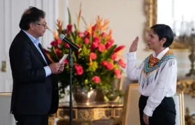 Petro posesionó de María Patricia Tobón Yagarí 