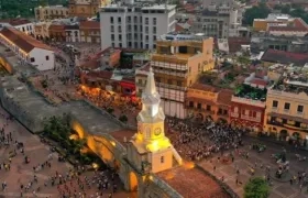 Los dos ciudadanos estaban en un hostal del Centro Histórico.