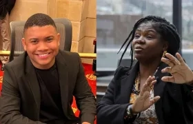 Miguel Polo Polo y Francia Márquez.