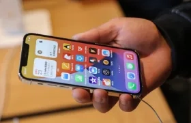 Fotografía de archivo de un iPhone