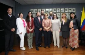 Reunión OIT, ONU y Ministerio del Trabajo.