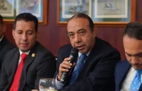 Reunión de bancada del partido de la U.