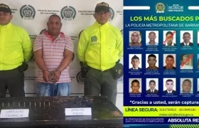Uno de los más buscados capturados en La Guajira. 