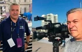 Humberto Acosta, camarógrafo barranquillero que trabaja en Univisión.