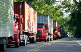 Transporte de carga en el país. 