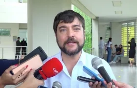 El Alcalde de Barranquilla, Jaime Pumarejo.