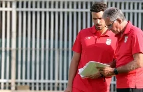 Carlos Queiroz, técnico de Irán. 