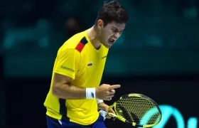 Nicolás Mejía, tenista colombiano. 