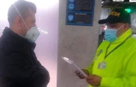 El capitán de la Policía, Jorge Isaac Aguilar García.