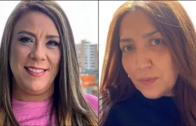 Sandra Herrera y Elania Redondo.