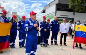 El presidente de Pequiven, Pedro Rafael Tellechea.