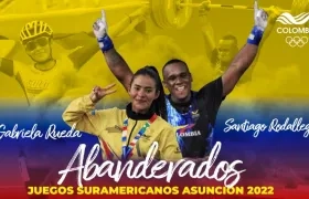 Gabriela Rueda y Santiago Rodallegas. 