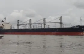 El primer cargamento de urea.