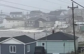 Los destrozos en las costas de Canadá por el paso de 'Fiona'.