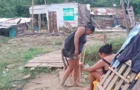 Damnificados de Loma Roja