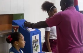 Imagen de las votaciones.