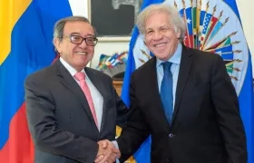 Luis Ernesto Vargas y Luis Almagro.