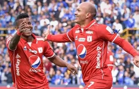 Juan David Pérez, delantero de América. 